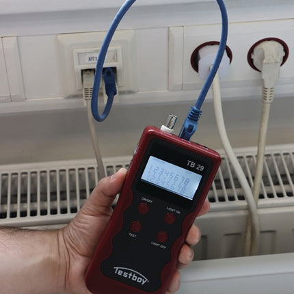 Testboy network wiring tester 29 ( 4000828080 ) Testing cables