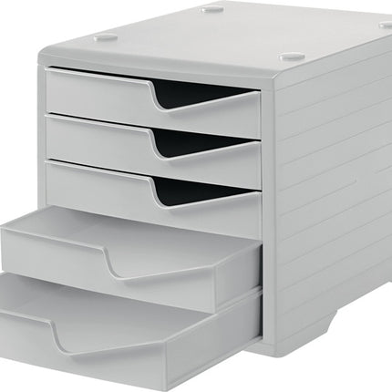 styro Ablagebox ( 9000493475 ) 5 Schubladen grau/grau