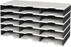 Porte-étiquette styro Trio ( 9000493277 ) 15 cases polystyrène gris/noir