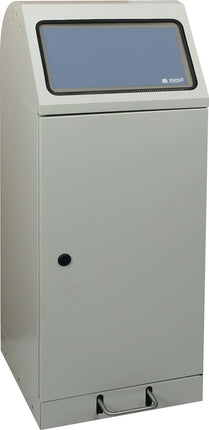 Pojemnik na odpady nadające się do recyklingu Stumpf ( 9000466176 ) 70 l H1000xW400xD380mm ocynkowany wkład, z dźwignią pedału