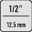 Cliquet réversible Stahlwille 515 ( 4000826436 ) 1/2 ″ 60 dents
