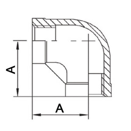 Springer Gewindefitting 90° IG ( 4500100040 ) NPS=3/4 ″