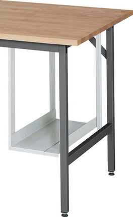 RAU PC-Halter ( 9000425495 ) H500xB150-230mm lichtgrau, RAL 7035