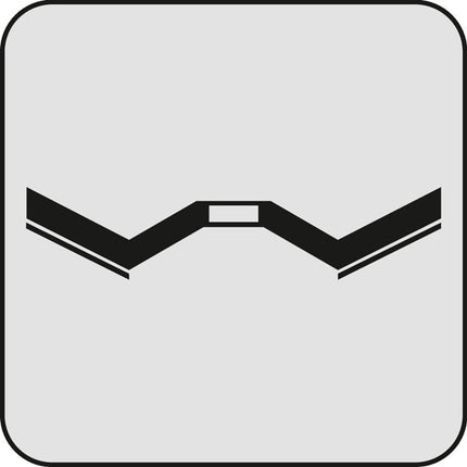 PFERD Fächerscheibe TRIM STEELOX ( 8001720483 ) Ø 125 mm Körnung 60 konisch