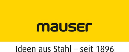 Mauser caja de almacenamiento de frente abierto conjunto ( 9000453790 ) H140xW602xD250mm acero galvanizado 4 x MK4 rojo