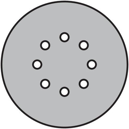Klingspor disque abrasif PS 22 K ( 8000352085 ) GLS 2 150 mm grain 40 nombre de trous 8