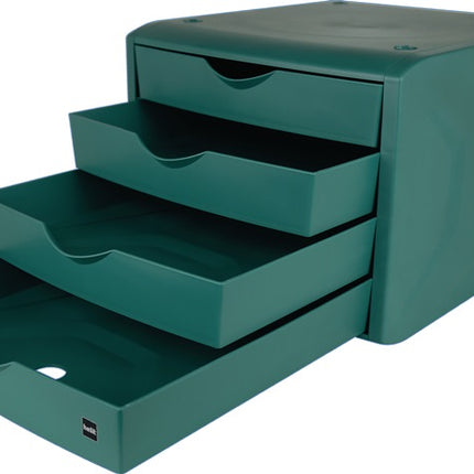 Cassettiera Helit ( 9000493492 ) con fermo estraibile 4 cassetti