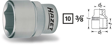 Toma Hazet 880 ( 8000466457 ) 3/8 ″ hexagonal longitud 29,5 mm