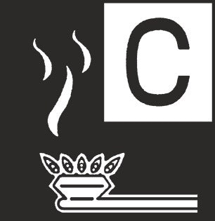 Extintor de polvo Adler ( 9000482098 ) PDE12 12 kg con presión continua con soporte de pared