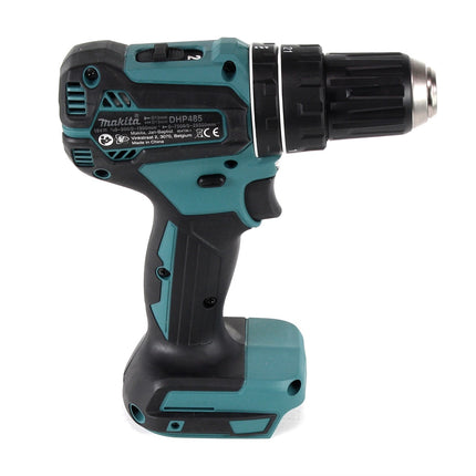 Makita DHP 485 ZJ 18 V Li-Ion cordless impact drill solo in Makpac - without battery, without charger