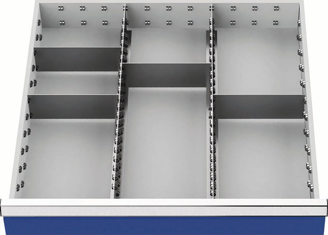 Drawer partition material ( 9000426092 ) Front height 100 - 125 mm