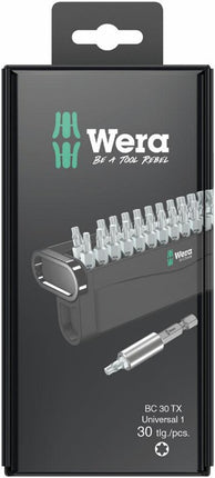 Wera Bit-Check 30 TX Universal 1 SB ( 4000828163 ) 30-piece bit set