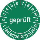 Adhesivo de inspección plurianual ( 9000477104 ) Lámina de Ø 30 mm