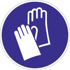 Mandatory sign ASR A1.3/DIN EN ISO 7010 ( 9000477499 ) Use hand protection