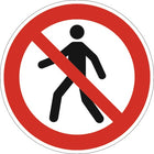 Prohibition signs ( 9000477555 ) ASR A1.3/DIN EN ISO 7010 Plastic