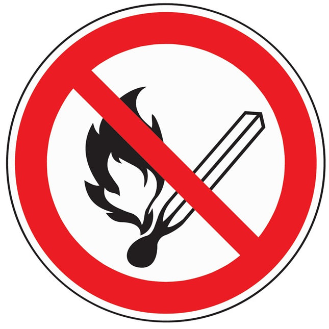 Señales de prohibición ( 3000277553 ) ASR A1.3/DIN EN ISO 7010 Plástico