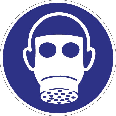 Mandatory sign ASR A1.3/DIN EN ISO 7010 ( 9000477498 ) Use respiratory protection