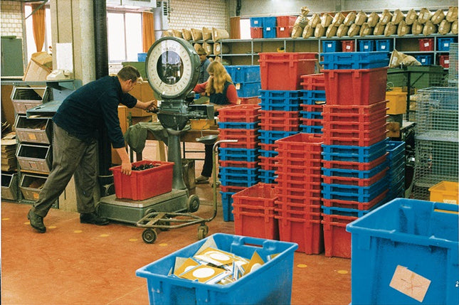 Bac gerbable et emboîtable ( 9000446901 ) PP jaune