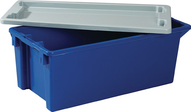 Coperchio ( 9000446907 ) L300xL200mm grigio adatto a contenitori girevoli impilabili