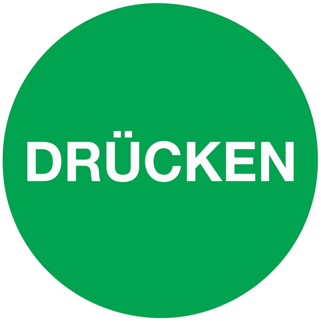 Autocollant de porte ( 3000277041 ) Ø 50 mmLxB Film autocollant