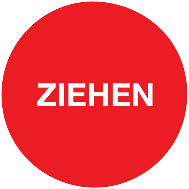 Autocollant de porte ( 3000277040 ) Ø 50 mmLxB Film autocollant