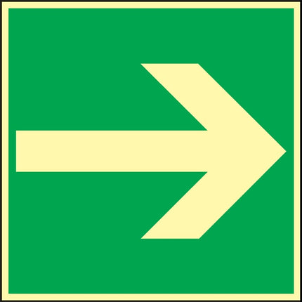 Rescue sign BGV A8 ( 3000277434 ) L148xW148 mm Foil