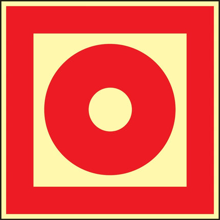 Brandschutzzeichen BGV A8 ( 3000277577 ) L148xB148 mm Folie