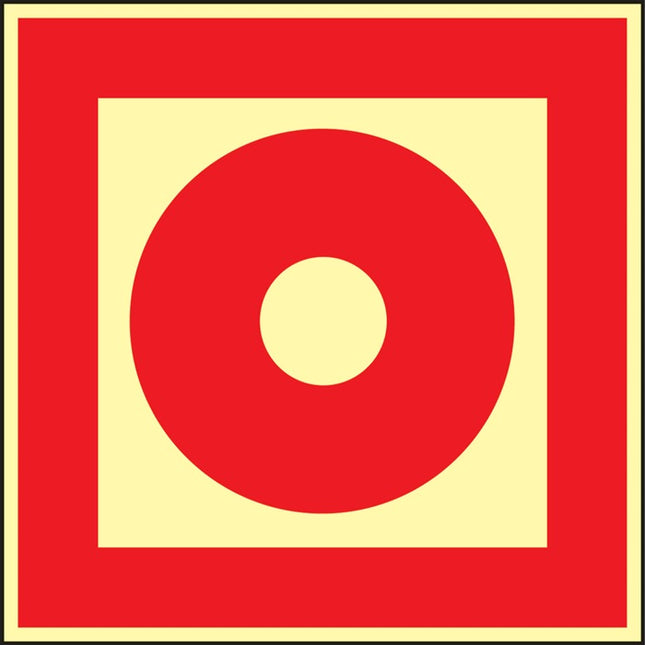 Brandschutzzeichen BGV A8 ( 3000277577 ) L148xB148 mm Folie