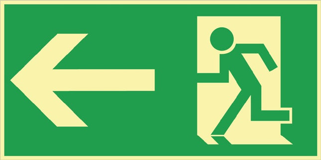 Rescue sign BGV A8 ( 3000277438 ) L297xW148 mm Foil