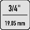 Carotatrice RUKO ( 4000602459 ) Ø nominale 28 mm profondità di taglio 55 mm Weldon