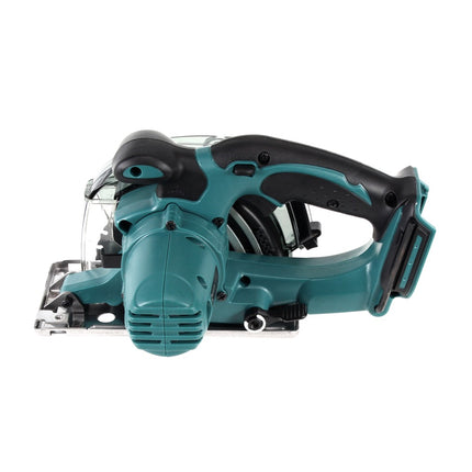Makita DCS 552 RMJ 18 V Akku Metall Handkreissäge 136 mm im Makpac + 2x 4,0 Ah Akku und Lader + Sägeblatt und Schutzbrille - Toolbrothers
