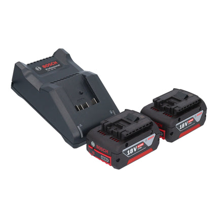 Bosch GWS 18V-10 Professional cordless angle grinder 18 V 125 mm brushless + 2x rechargeable battery 4.0 Ah + charger
