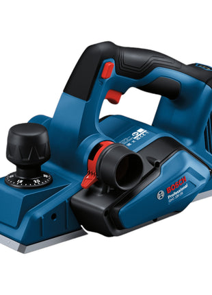 Bosch GHO 18V-26 Professional Rabot sans fil 18 V 2,6 mm Brushless + 2x batterie ProCORE 4,0 Ah + chargeur + L-Boxx