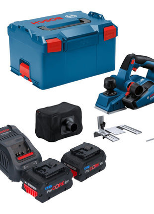 Bosch GHO 18V 26 Professional Akku Hobel 18 V 2 6 mm Brushless 2x ProCORE Akku 5 5 Ah Ladegeraet L Boxx 0 - toolbrothers