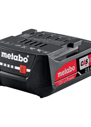 Zestaw akumulatorów Metabo 3x Li-Power 12 V 2,0 Ah / 2000 mAh Li-Ion ze wskaźnikiem poziomu naładowania ( 3x 625406000 )