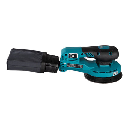 Makita BO 001 CGT101 Cordless random orbit sander 40 V max. 125 mm 5.0 mm stroke Brushless + 1x rechargeable battery 5.0 Ah + charger + Makpac