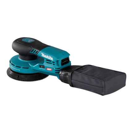 Makita BO 001 CGT101 Cordless random orbit sander 40 V max. 125 mm 5.0 mm stroke Brushless + 1x rechargeable battery 5.0 Ah + charger + Makpac