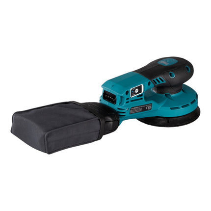 Makita BO 003 CGT201 Cordless random orbital sander 40 V max. 125 mm 3.0 mm stroke Brushless + 2x battery 5.0 Ah + charger + Makpac