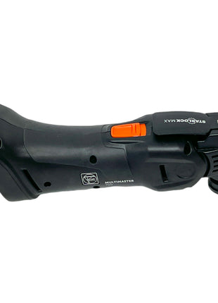 Fein Multimaster AMM 700 MAX AS herramienta multifunción sin cable 18 V Starlock Max Black Edition + batería recargable 4,0 Ah + cargador + L-Boxx