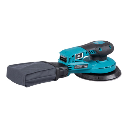 Makita BO 004 CGT201 Levigatrice rotorbitale a batteria 40 V max. 150 mm 3,0 mm di corsa Brushless + 2x batteria ricaricabile 5,0 Ah + caricabatterie + Makpac