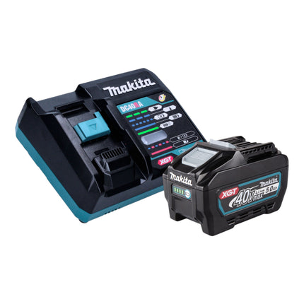 Makita BO 005 CGT101 Akku Schwingschleifer 40 V max. 80 x 130 mm 3,0 mm Hub Brushless + 1x Akku 5,0 Ah + Ladegerät + Makpac