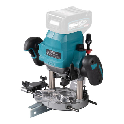 Makita RP 001 GZ01 Cordless router 40 V max. 12 mm brushless + Makpac - without battery, without charger