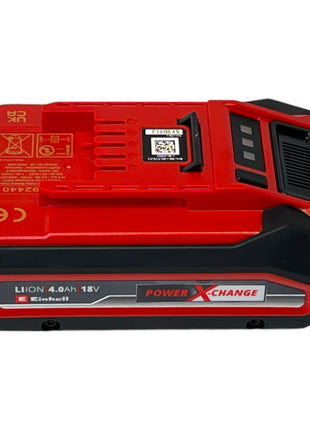 Zestaw startowy Einhell PXC 4x akumulator Power X-Change Plus 18 V 4,0 Ah ( 4x 4511553 ) + podwójna ładowarka Power X-Twincharger 3A ( 4512069 ) + walizka narzędziowa