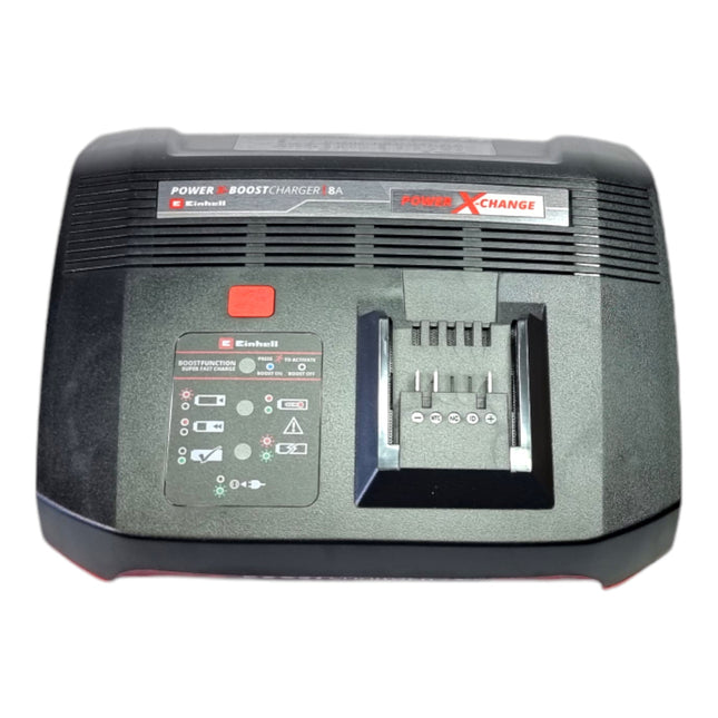 Einhell PXC Starter Kit 18 V 2x batería Power X-Change Plus 18 V 4.0 Ah ( 2x 4511553 ) + cargador rápido Power X-Boostcharger 8A ( 4512155 )