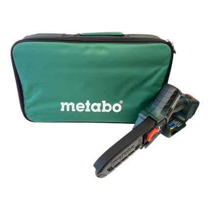 Metabo MS 18 LTX 15 Akku Gehoelzsaege 18 V 15 cm 5 m s 2x Akku 5 2 Ah Ladegeraet Tasche 1 - toolbrothers