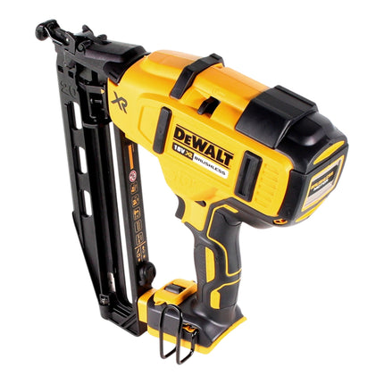 Clavadora sin cable DeWalt DCN 660 H2 18V 32 - 63 mm sin escobillas + 2x batería Powerstack 5,0 Ah + cargador