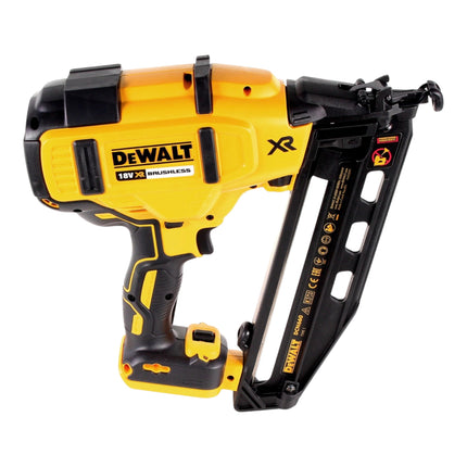 Clavadora sin cable DeWalt DCN 660 H2 18V 32 - 63 mm sin escobillas + 2x batería Powerstack 5,0 Ah + cargador