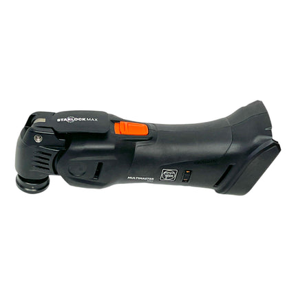 Fein Multimaster AMM 700 MAX AS utensile multifunzione a batteria 18 V Starlock Max Black Edition + set di accessori per la levigatura 63 pz. + L-Boxx - senza batteria, senza caricabatterie