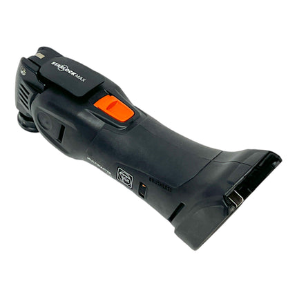 Fein Multimaster AMM 700 MAX AS utensile multifunzione a batteria 18 V Starlock Max Black Edition + set di accessori per la levigatura 63 pz. + L-Boxx - senza batteria, senza caricabatterie