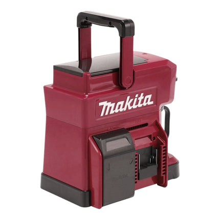 Makita DCM 501 SFAR cordless coffee maker 12 V max / 18 V red + 1x rechargeable battery 3.0 Ah + charger